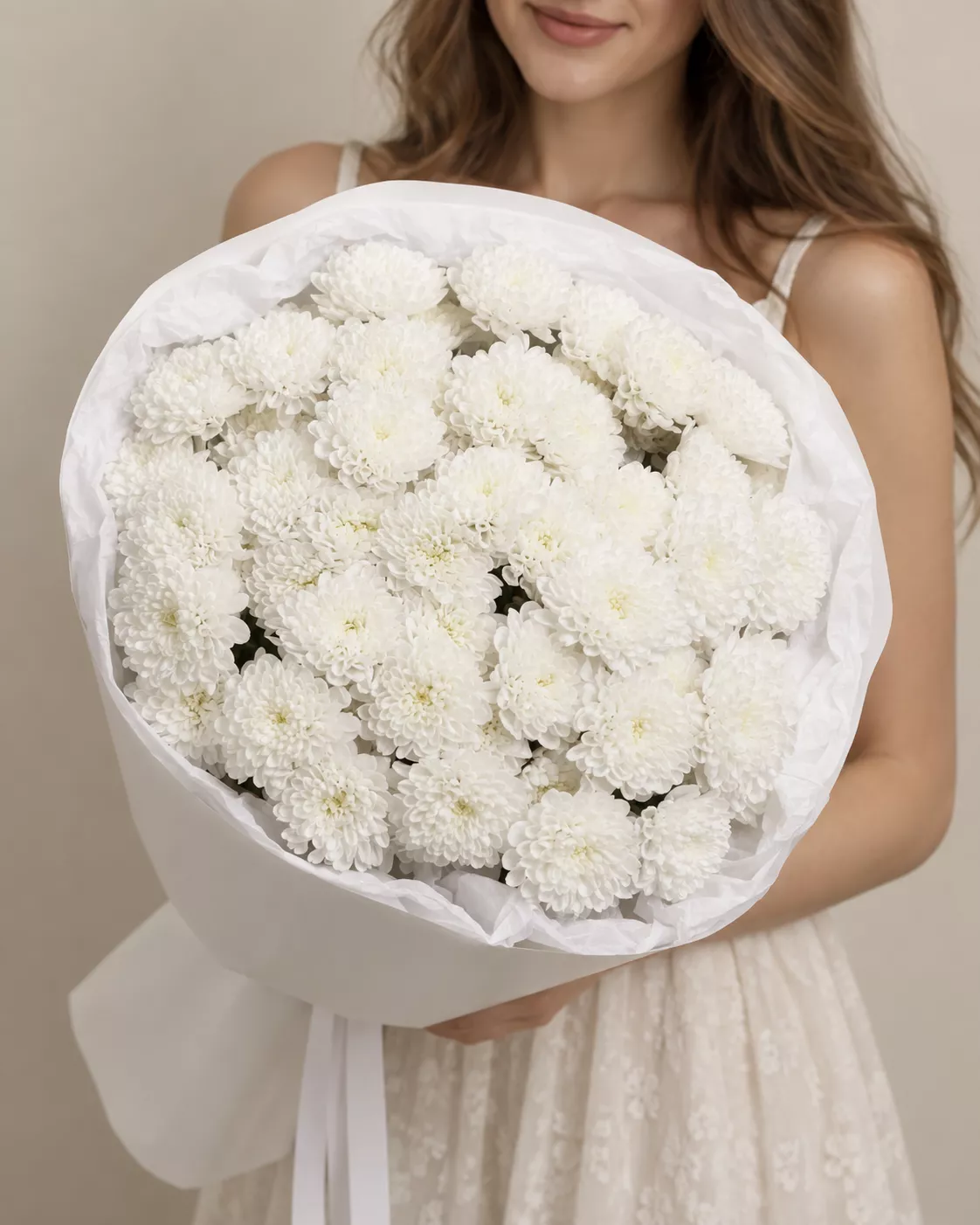 БУКЕТ ИЗ 11 КУСТОВЫХ ХРИЗАНТЕМ 